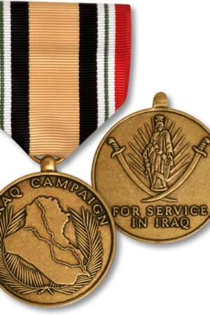 US Iraq Campaign Full Size Medal